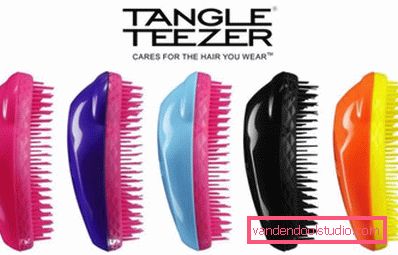 Tangle Teezer kam - funksjoner og typer