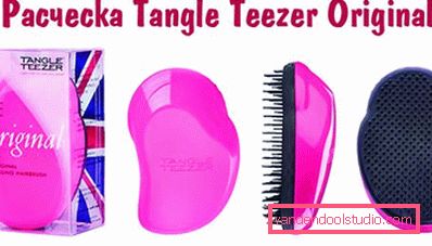 Tangle Teezer kam - funksjoner og typer