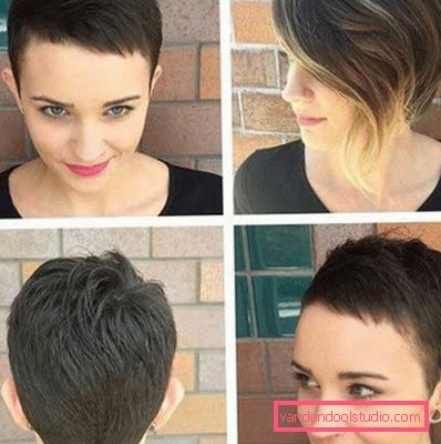 Hårklipp under gutten Varianter haircut