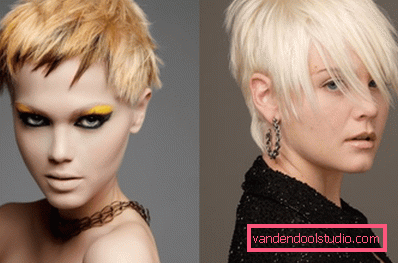gul blond og hvit blond gul blond og hvit blond