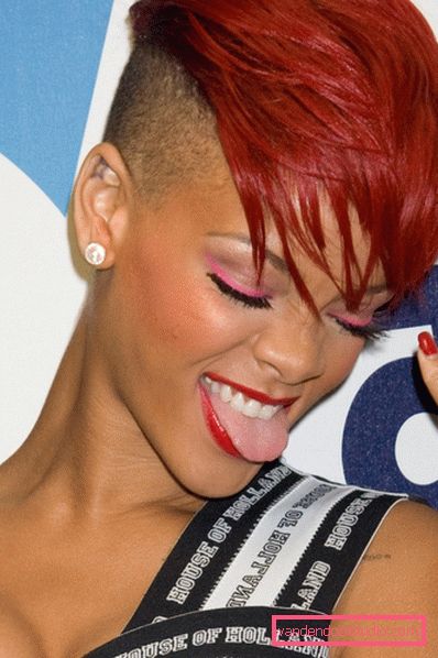 Den mest spektakulære hårklipperen Rihanna