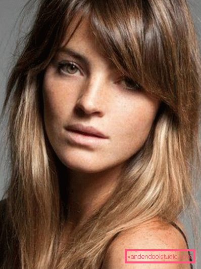 mote bangs 2018 Den mest fasjonable bangs 2019 - haircuts med bangs for long