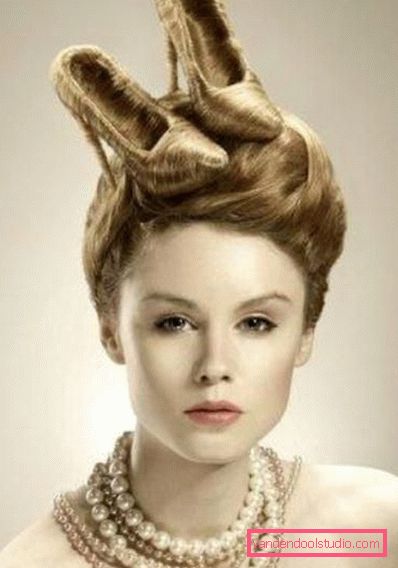 De mest uvanlige frisyrene - vakker og original styling.