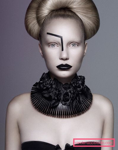 De mest uvanlige frisyrene - vakker og original styling.