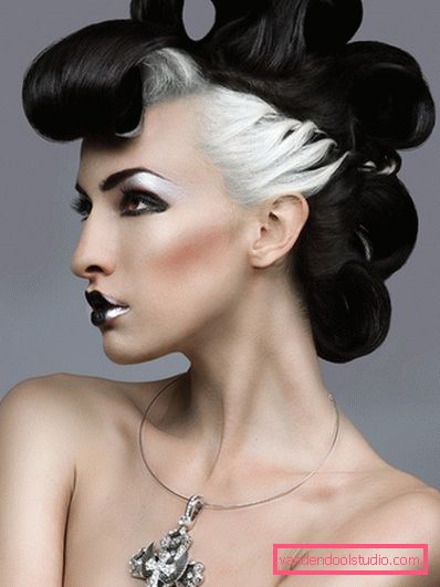 De mest uvanlige frisyrene - vakker og original styling.