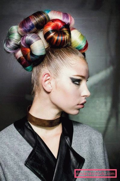 De mest uvanlige frisyrene - vakker og original styling.