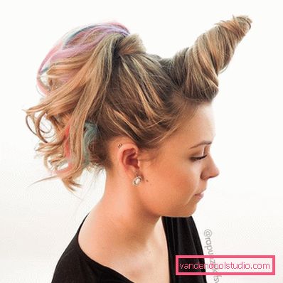 De mest uvanlige frisyrene - vakker og original styling.