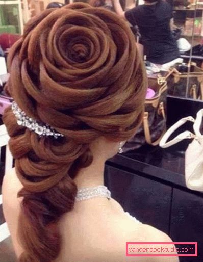 De mest uvanlige frisyrene - vakker og original styling.