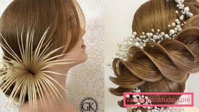 De mest uvanlige frisyrene - vakker og original styling.