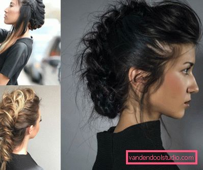De mest uvanlige frisyrene - vakker og original styling.