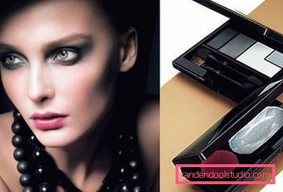 modell med kveldsmakeup modell med kveldsmakeup