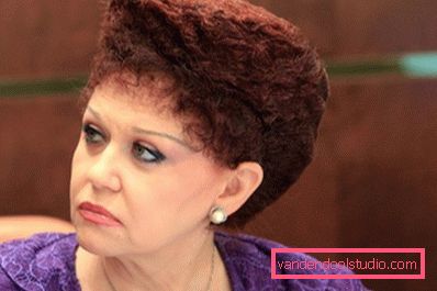 Petrenko er hår Valentina Petrenko's rare frisyre eller parykk