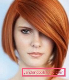 Haircut utvidet firkant på middels hår Haircut kvadrat med lengde på middels hår