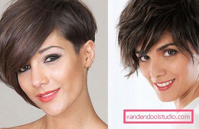 Pixie haircut