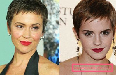 Pixie haircut