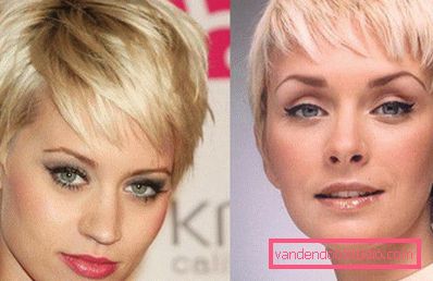 Pixie haircut