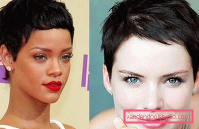 Pixie haircut