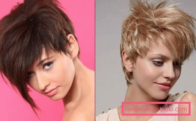 Pixie haircut