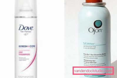 Dove og Ojon Hair