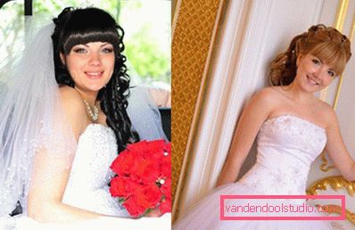 Bryllup frisyrer med bangs
