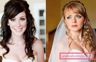 Bryllup frisyrer med bangs
