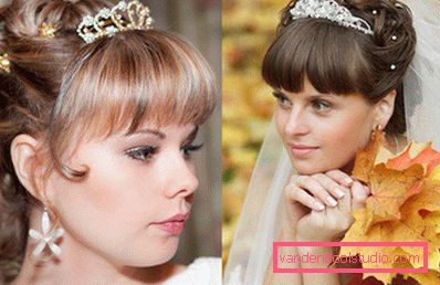 Bryllup frisyrer med bangs