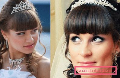 Bryllup frisyrer med bangs