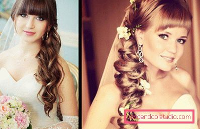 Bryllup frisyrer med bangs
