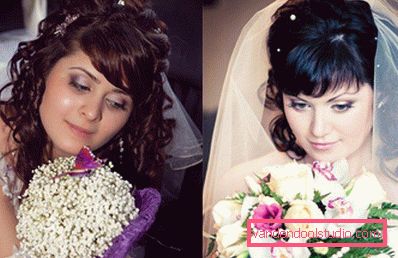 Bryllup frisyrer med bangs