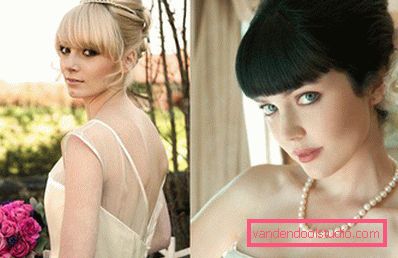 Bryllup frisyrer med bangs