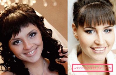 Bryllup frisyrer med bangs