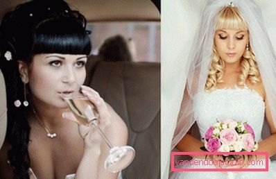 Bryllup frisyrer med bangs