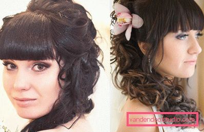 Bryllup frisyrer med bangs
