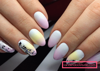 Manicure supernovae vår-sommer 2019-2020 - motetrender av sesongbasert neglont design