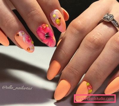 Manicure supernovae vår-sommer 2019-2020 - motetrender av sesongbasert neglont design