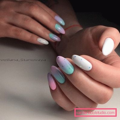 Manicure supernovae vår-sommer 2019-2020 - motetrender av sesongbasert neglont design