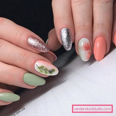 Manicure supernovae vår-sommer 2019-2020 - motetrender av sesongbasert neglont design