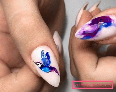 Manicure supernovae vår-sommer 2019-2020 - motetrender av sesongbasert neglont design