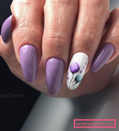 Manicure supernovae vår-sommer 2019-2020 - motetrender av sesongbasert neglont design