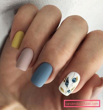 Manicure supernovae vår-sommer 2019-2020 - motetrender av sesongbasert neglont design