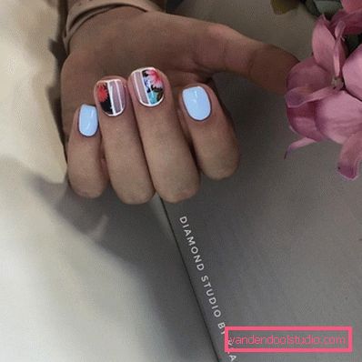 Manicure supernovae vår-sommer 2019-2020 - motetrender av sesongbasert neglont design