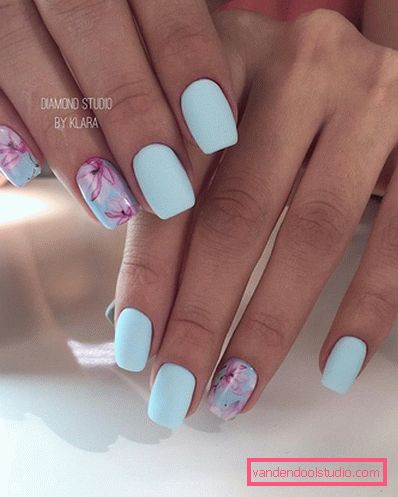 Manicure supernovae vår-sommer 2019-2020 - motetrender av sesongbasert neglont design