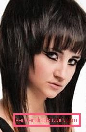 Rhapsody for langt hår Rapsody haircut og ytelse på langt hår