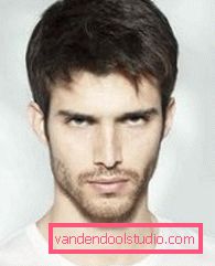 Menns frisyrer med korte smeller Alternativer for mannlige frisyrer med bangs og styling