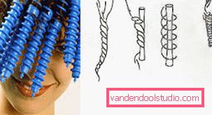 Velge en perm for langt hår - bilder av langsiktig styling