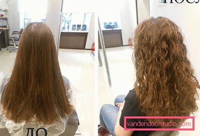 perm på langt hår med store krøller Velge en perm for langt hår - bilder av langsiktig styling