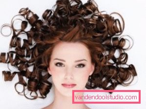 langt hår perm Velge en perm for langt hår - bilder av langsiktig styling