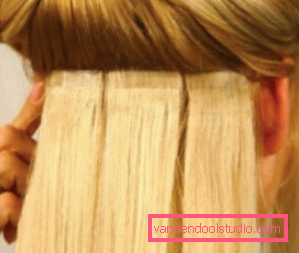 Alt om tape hair extensions - teknologi utvidelser
