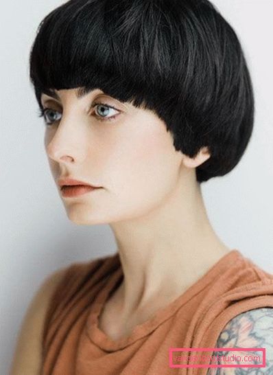 Haircut sesson Kvinners hår cesson for korte og mellomstore hår-bilder med bangs