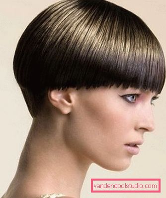 Kvinners hår cesson for korte og mellomstore hår-bilder med bangs